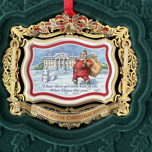 The White House Historical Association Christmas Ornament 2011 - Picture 2 of 4